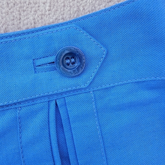 See by Chloe blue linen blend shorts - Picture 8 of 9